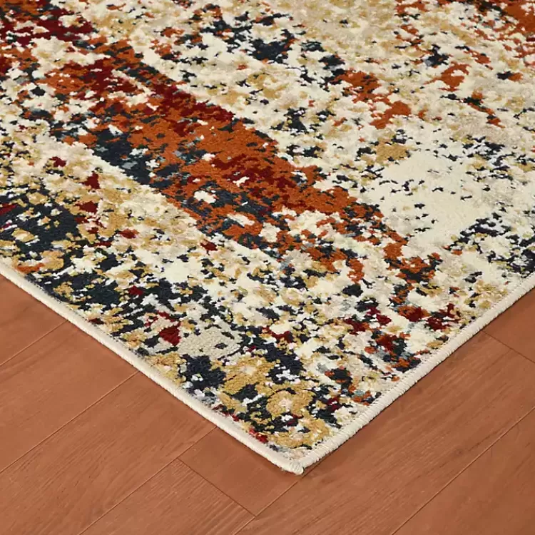 bastia_ivory_orange_accent_rug_x_5.webp Bastia Ivory Orange Accent Rug, 2x3>Kirklands Home Outlet