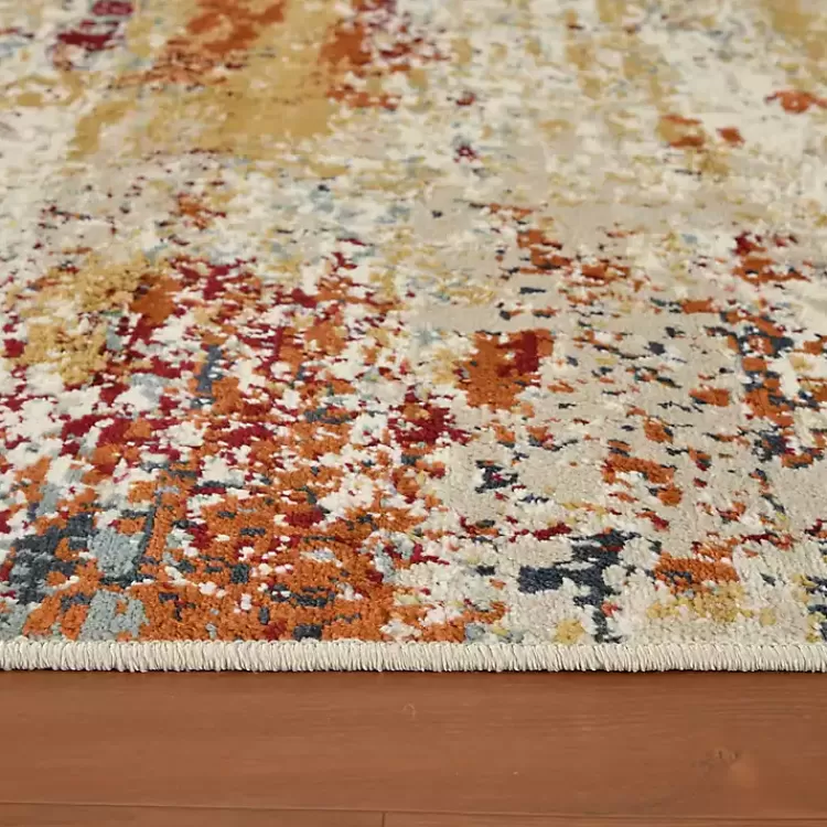 bastia_ivory_orange_accent_rug_x_6.webp Bastia Ivory Orange Accent Rug, 2x3>Kirklands Home Outlet