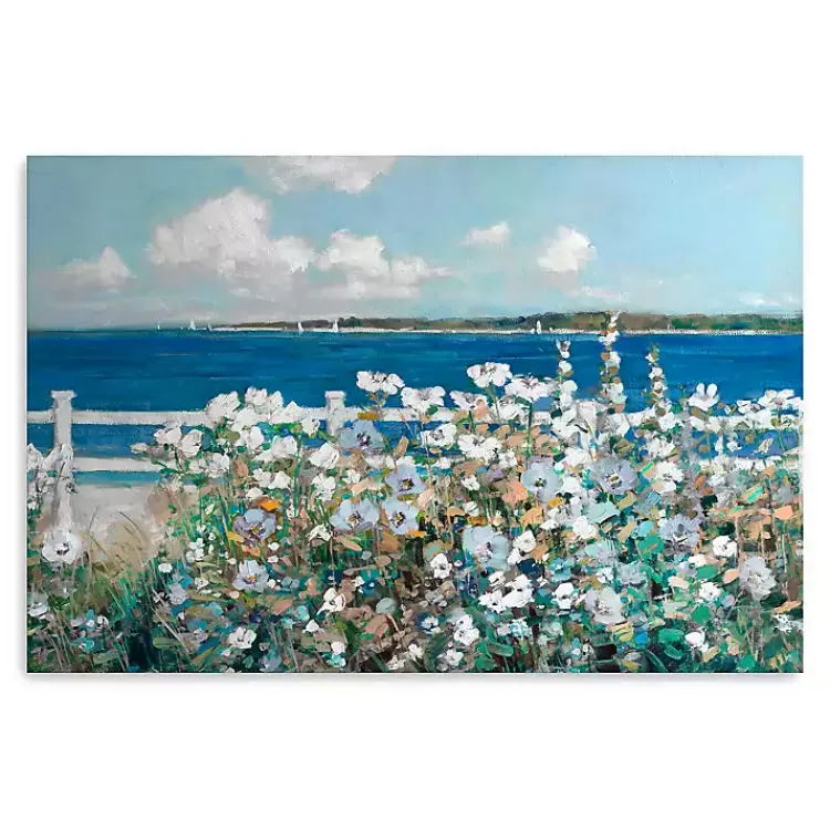 Bayside Garden Canvas Art Print>Kirklands Home Discount