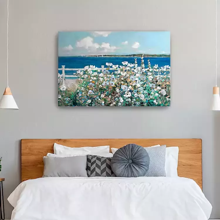 Bayside Garden Canvas Art Print>Kirklands Home Discount