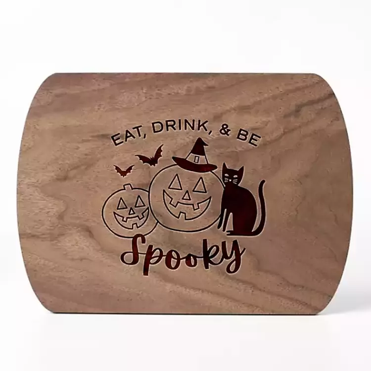 Be Spooky Walnut Halloween Cutting Board>Kirklands Home Best Sale