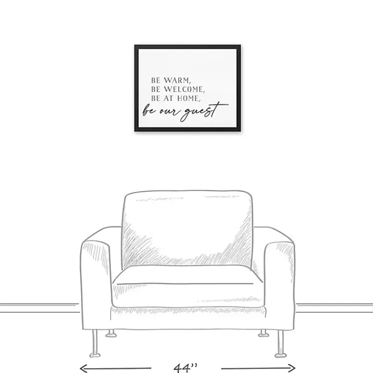 be_warm_be_welcome_framed_canvas_art_print_3.webp Be Warm Be Welcome Framed Canvas Art Print>Kirklands Home Outlet