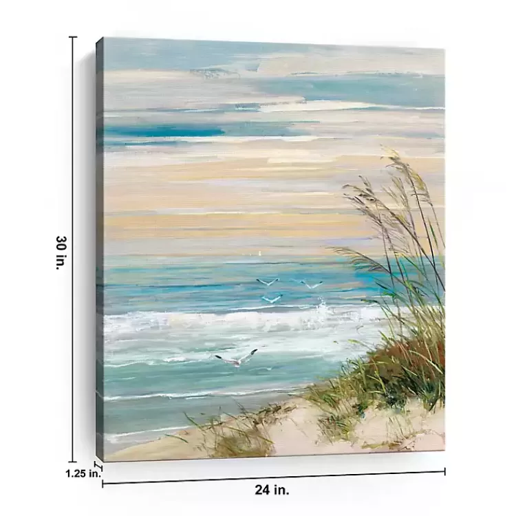 beach_at_dusk_canvas_art_print_x_in_3-1.webp Beach at Dusk Canvas Art Print, 24x30 in.>Kirklands Home Shop