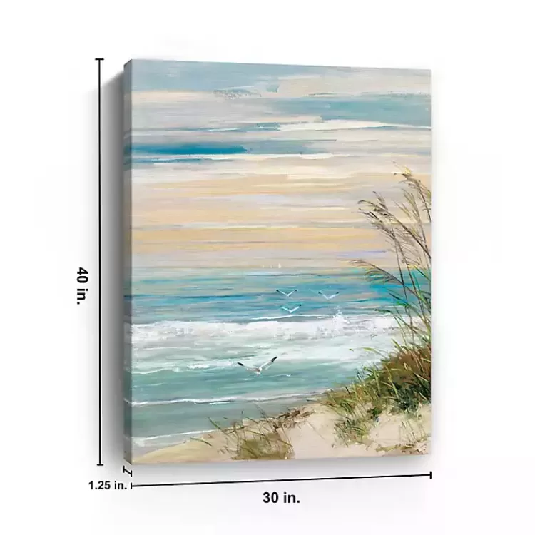 beach_at_dusk_canvas_art_print_x_in_3.webp Beach at Dusk Canvas Art Print, 30x40 in.>Kirklands Home Cheap