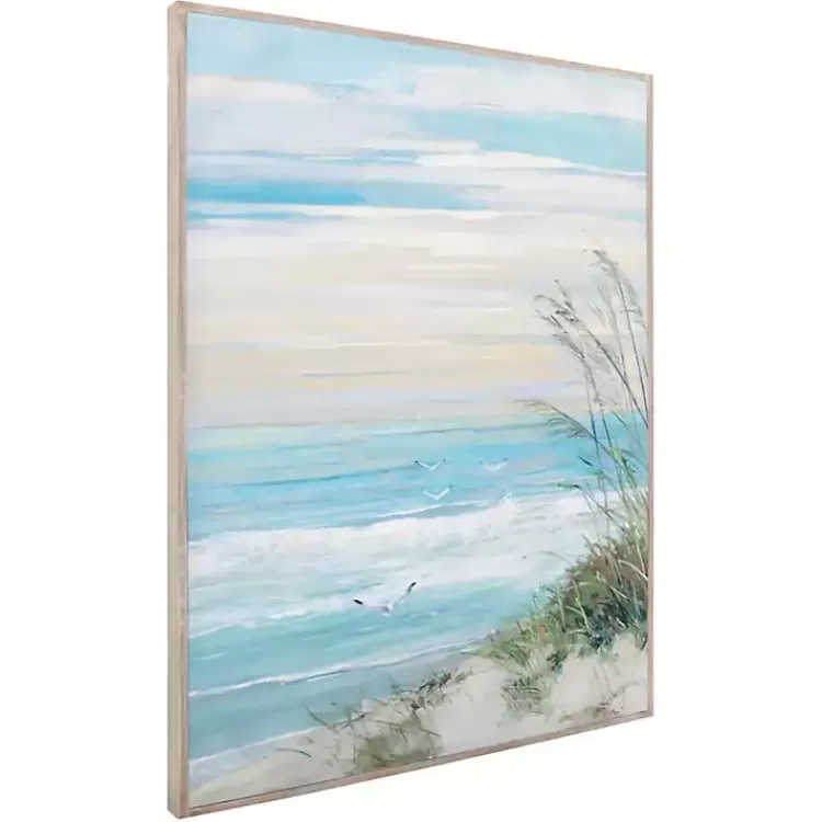 Beach at Dusk Framed Art Print by Sally Swatland>Kirklands Home Flash Sale