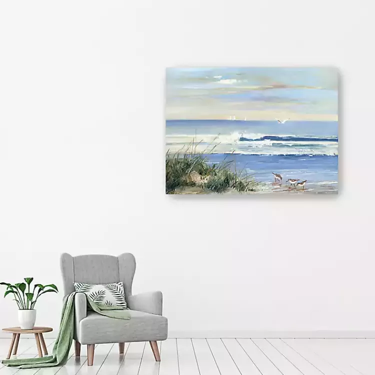 Beach Combers Giclee Canvas Art Print, 48x36 in.>Kirklands Home Sale