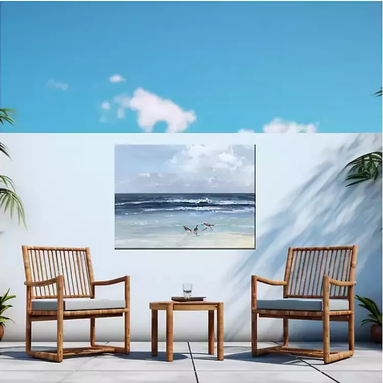 Beach Combers Outdoor Canvas Art Print>Kirklands Home Sale