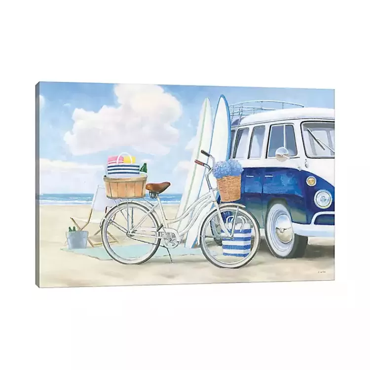 Beach Day Canvas Art Print>Kirklands Home Hot