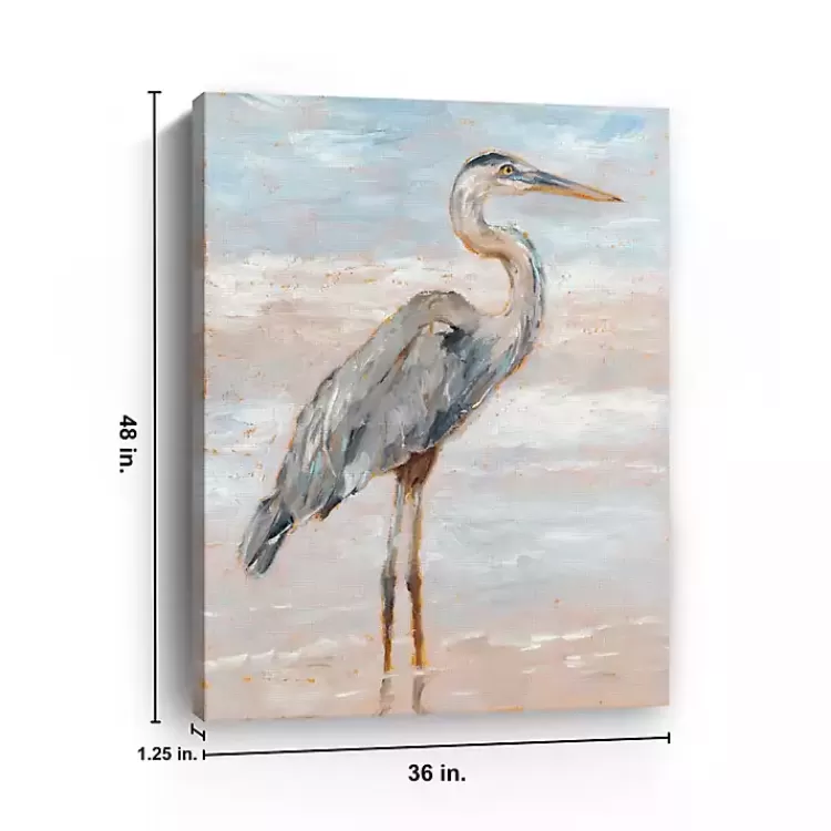 beach_heron_i_giclee_canvas_art_print_x_in_3.webp Beach Heron I Giclee Canvas Art Print, 48x36 in.>Kirklands Home Fashion