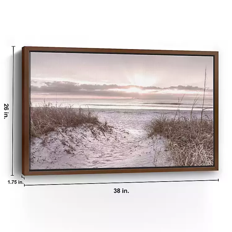 beach_morning_blessing_framed_canvas_art_print_2.webp Beach Morning Blessing Framed Canvas Art Print>Kirklands Home Discount