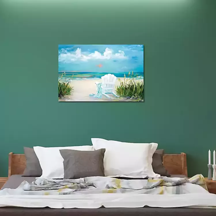 Beach Relaxation Canvas Art Print>Kirklands Home Best Sale