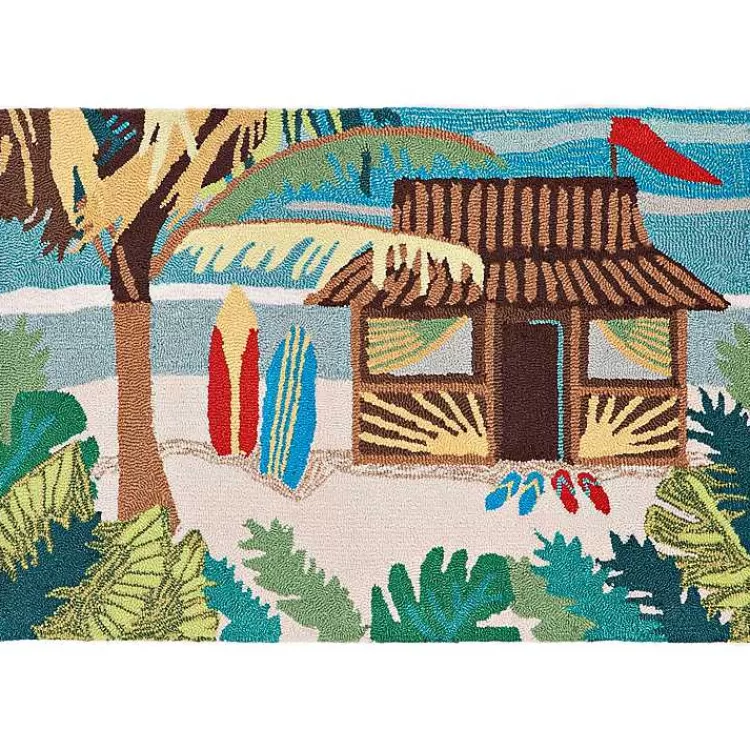 Beach Shack Scatter Rug>Kirklands Home Discount