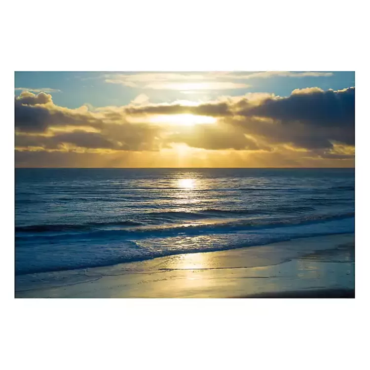 Beach Sunset Surfers Canvas Art Print>Kirklands Home Best
