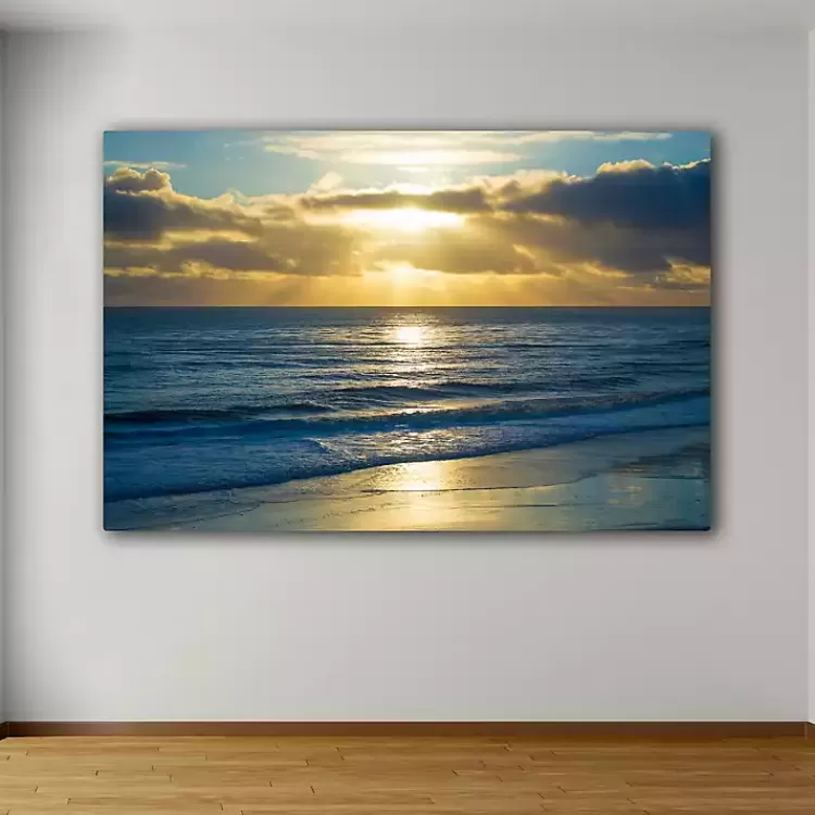 beach_sunset_surfers_canvas_art_print_2.webp Beach Sunset Surfers Canvas Art Print>Kirklands Home Best