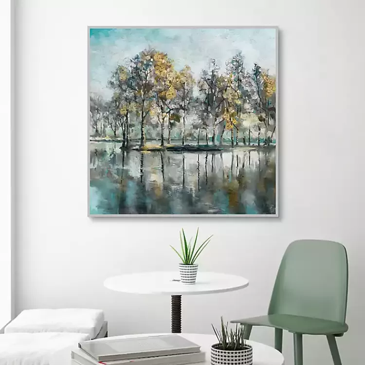 Beckoning Tree Grove Framed Canvas Art>Kirklands Home Outlet