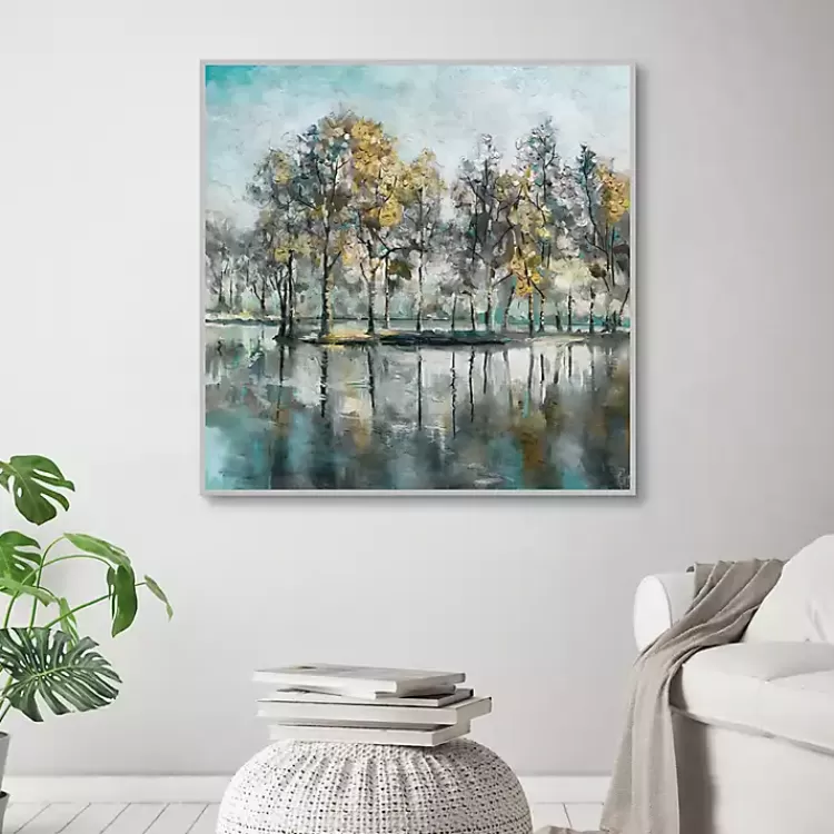 beckoning_tree_grove_framed_canvas_art_3.webp Beckoning Tree Grove Framed Canvas Art>Kirklands Home Outlet