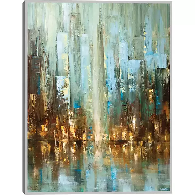 Before the Rain Framed Canvas Art Print>Kirklands Home New