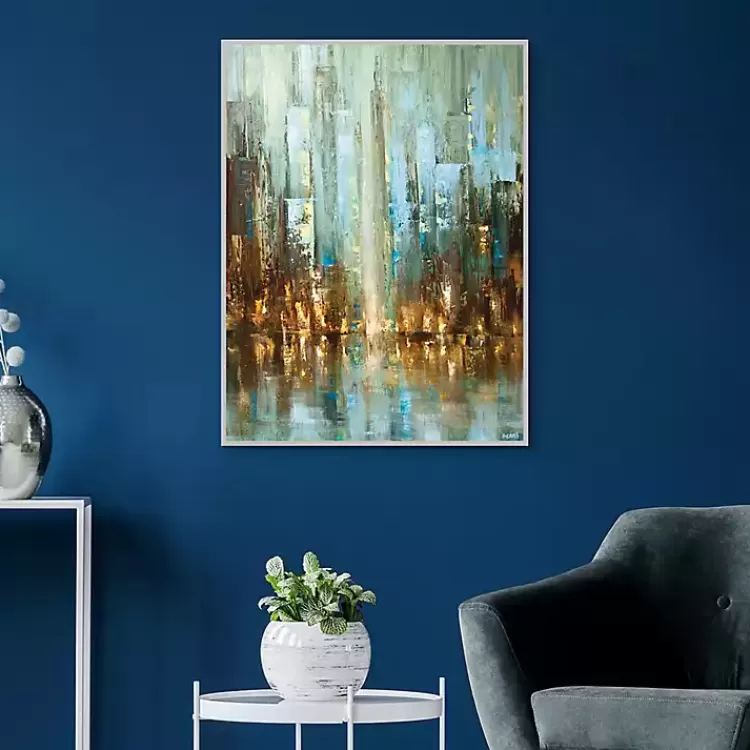 Before the Rain Framed Canvas Art Print>Kirklands Home New