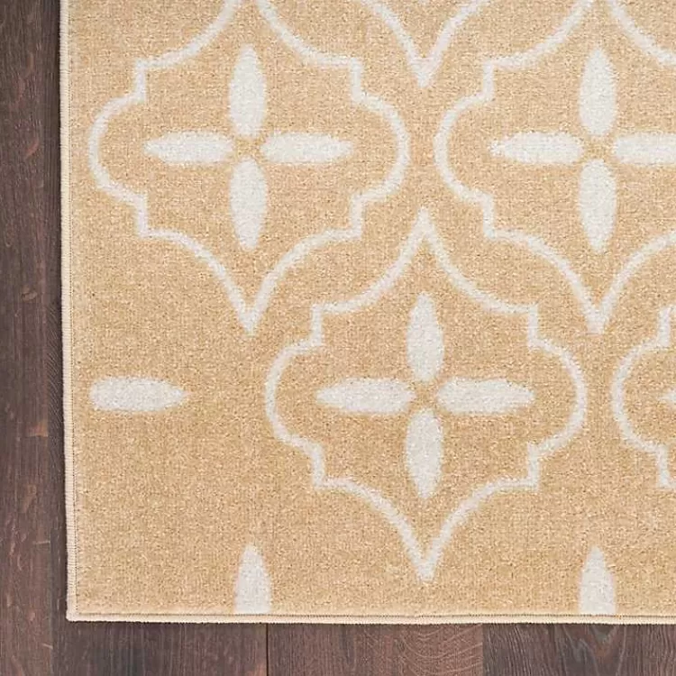 beige__ivory_quatrefoil_indooroutdoor_rug_x_7.webp Beige & Ivory Quatrefoil Indoor/Outdoor Rug, 8x10>Kirklands Home Fashion