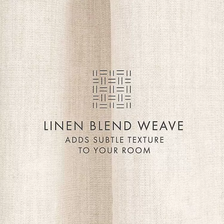 beige_blackout_curtains__in_5.webp Beige Blackout Curtains, 84 in.>Kirklands Home Outlet