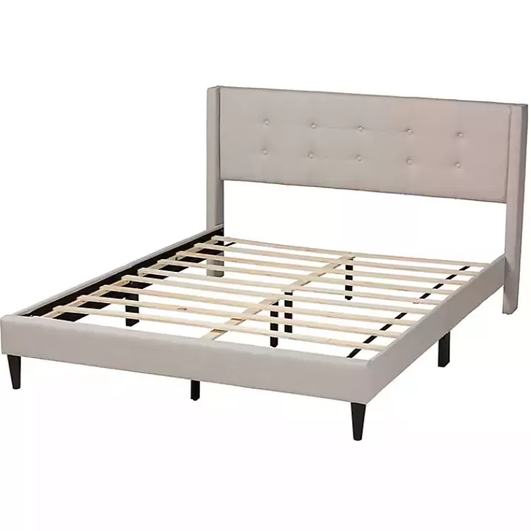 beige_button_tufted_headboard_queen_bed_frame_2.webp Beige Button Tufted Headboard Queen Bed Frame>Kirklands Home Flash Sale