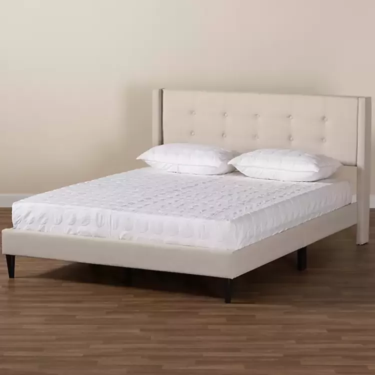 beige_button_tufted_headboard_queen_bed_frame_7.webp Beige Button Tufted Headboard Queen Bed Frame>Kirklands Home Flash Sale
