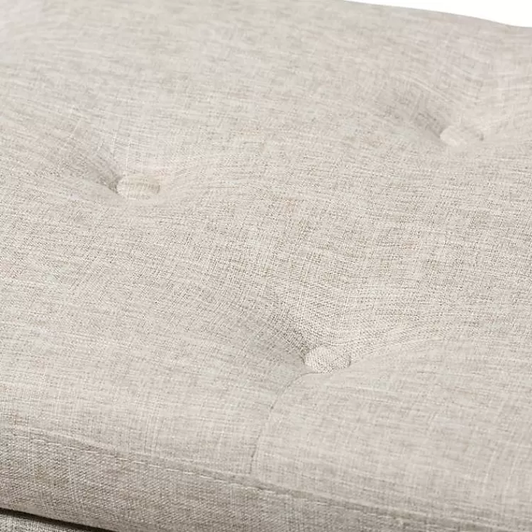 beige_buttontufted_upholstered_storage_bench_5.webp Beige Button-Tufted Upholstered Storage Bench>Kirklands Home Discount