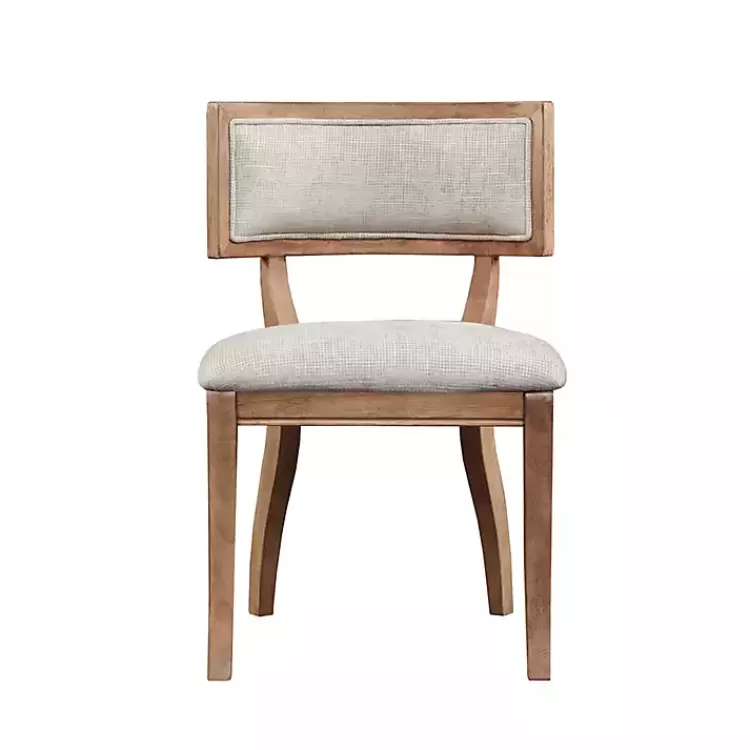 Beige Curved Back Dining Chairs, Set of 2>Kirklands Home Shop
