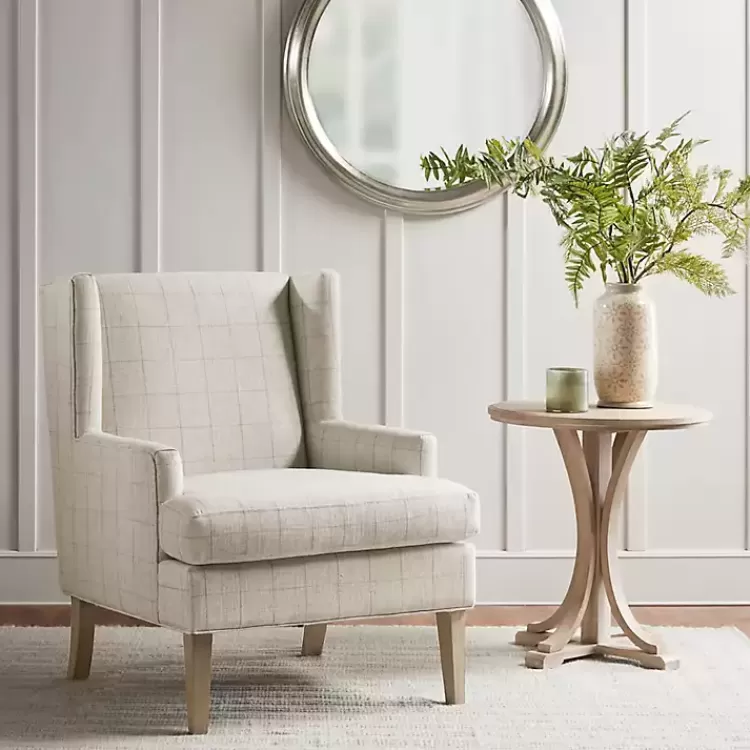 Beige Decker Martha Stewart Accent Chair>Kirklands Home Cheap