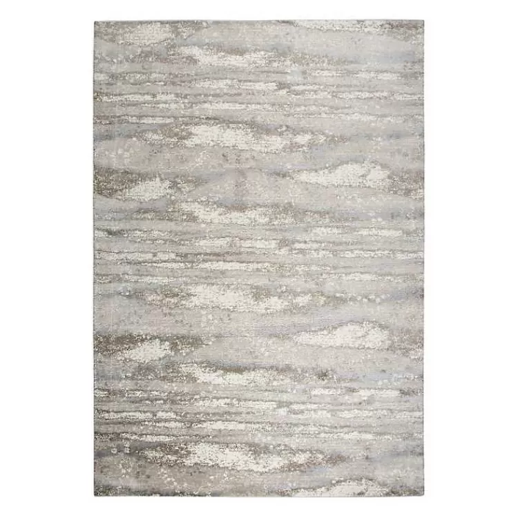 Beige Edward Abstract Area Rug, 5x7>Kirklands Home Online