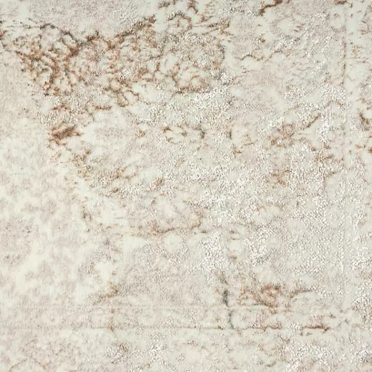 beige_faded_damask_area_rug_x_6.webp Beige Faded Damask Area Rug, 5x7>Kirklands Home New