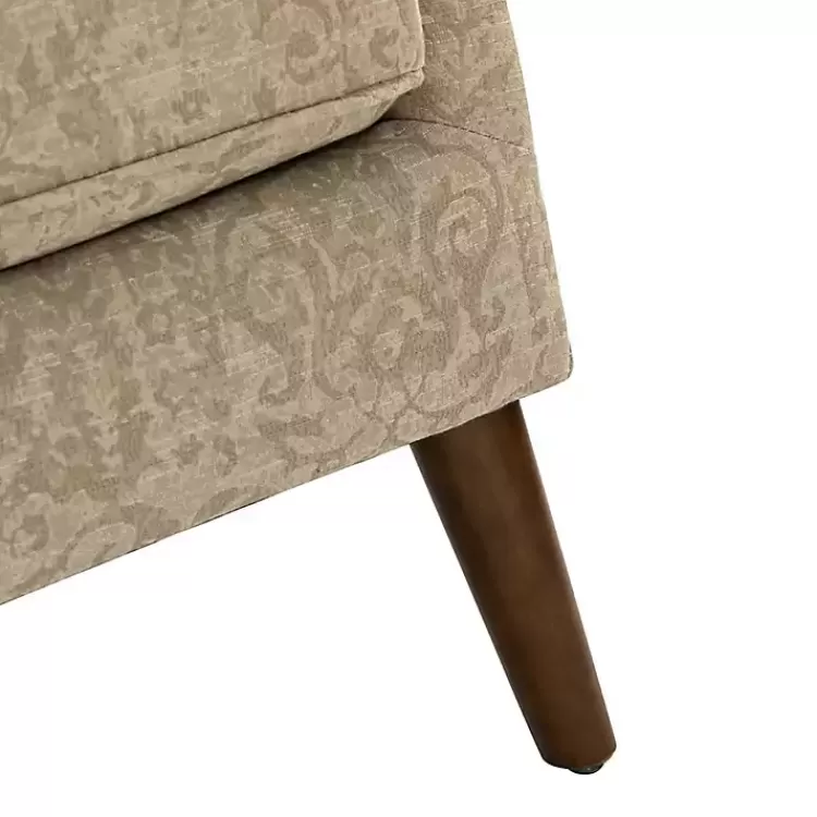 beige_floral_damask_wingback_accent_chair_8.webp Beige Floral Damask Wingback Accent Chair>Kirklands Home Hot