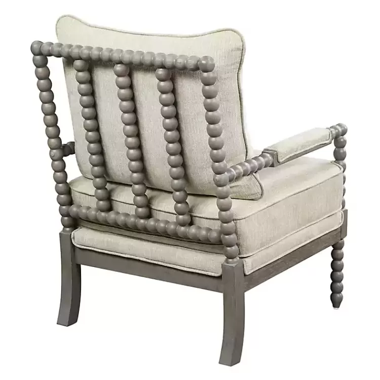 beige_liam_turned_leg_accent_chair_3.webp Beige Liam Turned Leg Accent Chair>Kirklands Home Best Sale