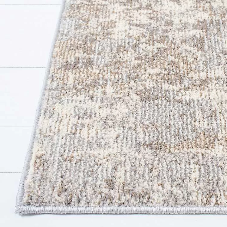 Beige Madison Abstract Area Rug, 6x6>Kirklands Home Clearance