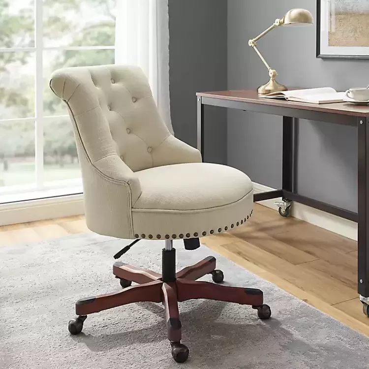 beige_miller_tufted_office_chair_2.webp Beige Miller Tufted Office Chair>Kirklands Home Best