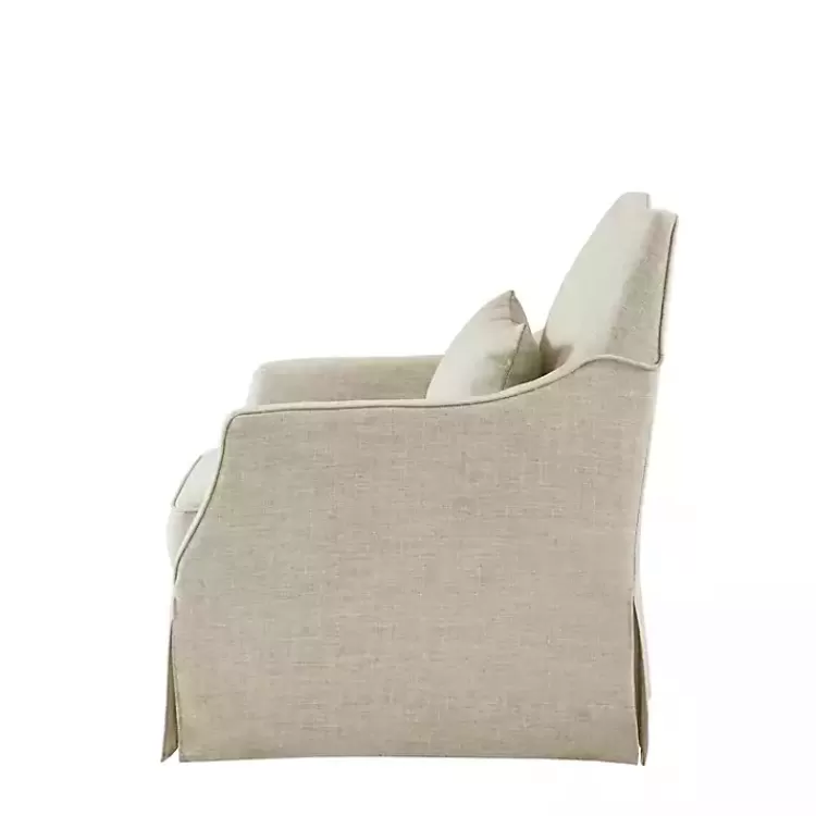 beige_skirted_swivel_martha_stewart_accent_chair_3.webp Beige Skirted Swivel Martha Stewart Accent Chair>Kirklands Home Outlet