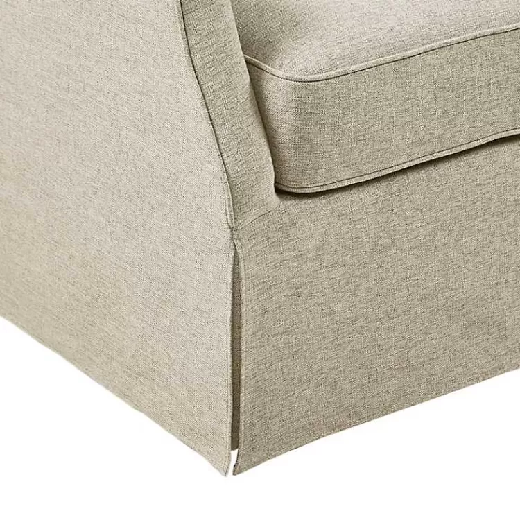 beige_skirted_swivel_martha_stewart_accent_chair_5.webp Beige Skirted Swivel Martha Stewart Accent Chair>Kirklands Home Outlet