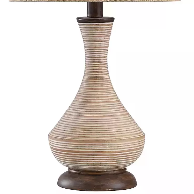 beige_stripes_curved_table_lamp_3.webp Beige Stripes Curved Table Lamp>Kirklands Home Best