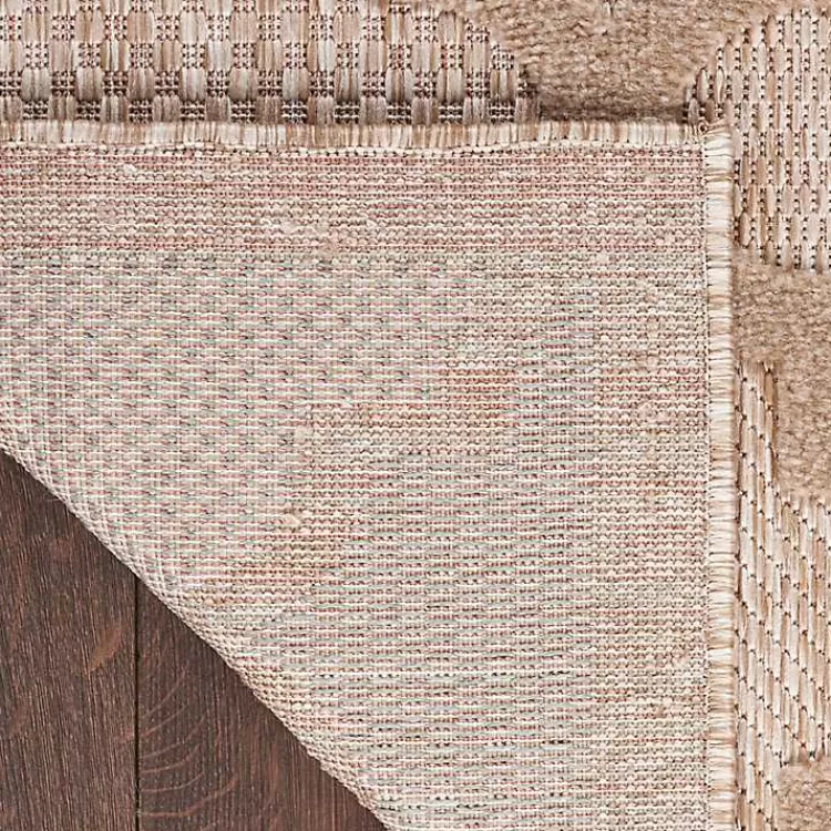 Beige Trellis Indoor/Outdoor Area Rug, 5x7>Kirklands Home Cheap