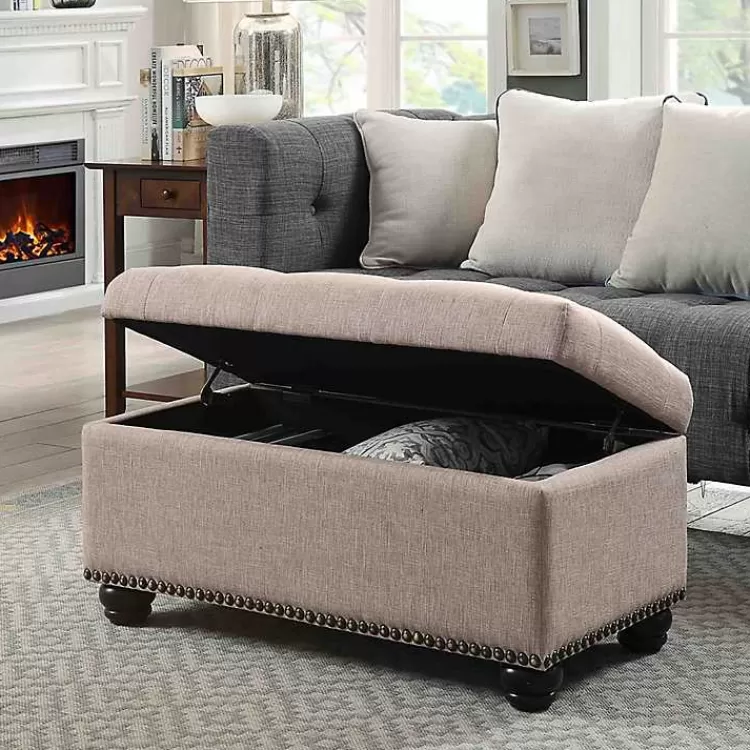 beige_tufted_jess_storage_ottoman_bench_4.webp Beige Tufted Jess Storage Ottoman Bench>Kirklands Home Cheap