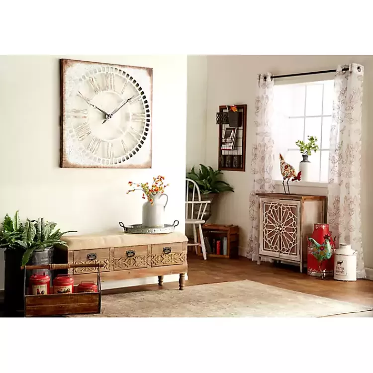 beige_upholstered_acanthus_carved_wooden_bench_5.webp Beige Upholstered Acanthus Carved Wooden Bench>Kirklands Home Best