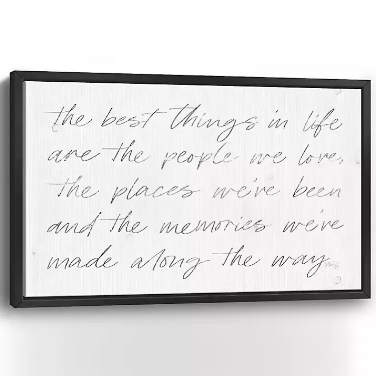 best_things_framed_canvas_art_print_x_in_2.webp Best Things Framed Canvas Art Print, 38x26 in.>Kirklands Home Best
