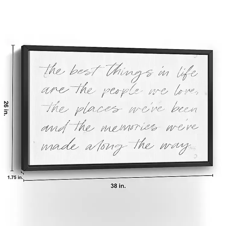 best_things_framed_canvas_art_print_x_in_3.webp Best Things Framed Canvas Art Print, 38x26 in.>Kirklands Home Best