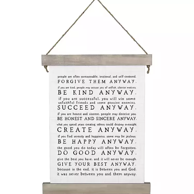 Between You & God Wall Plaque>Kirklands Home Best Sale