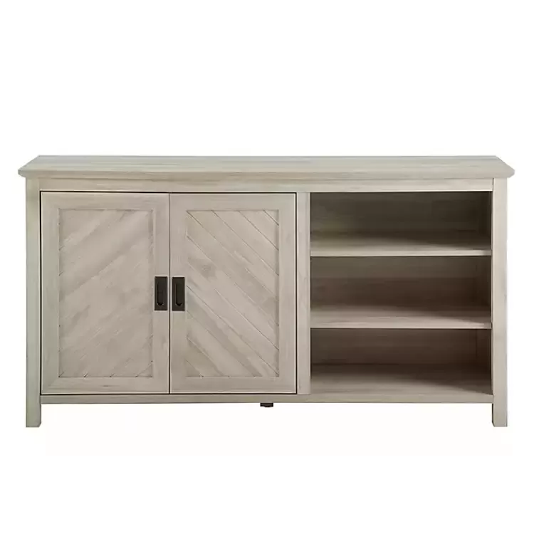Birch 2-Door Chevron Cabinet>Kirklands Home Online