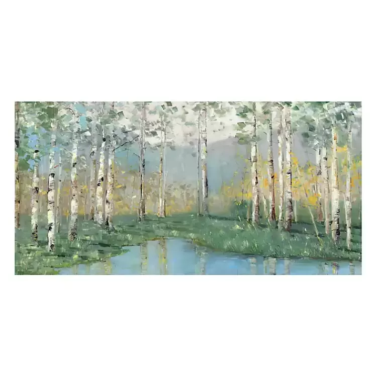 Birch River Giclee Canvas Art Print>Kirklands Home Online