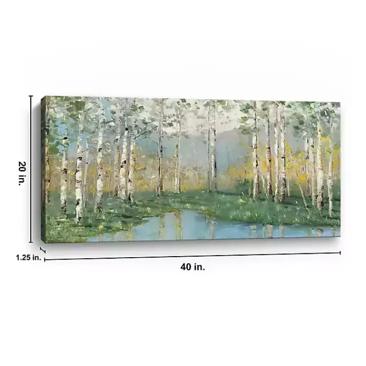 Birch River Giclee Canvas Art Print>Kirklands Home Online