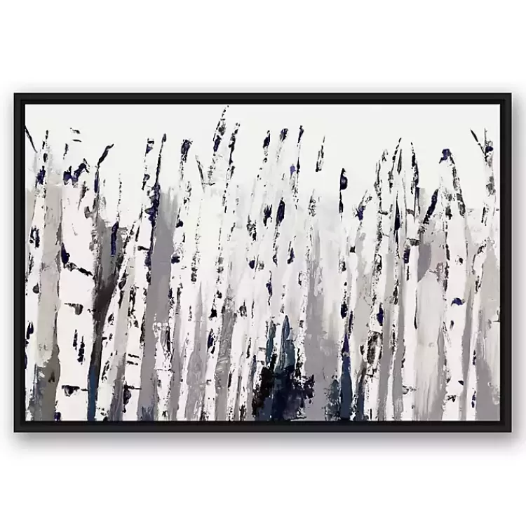 Birch Trees Floating Framed Wall Art>Kirklands Home Sale