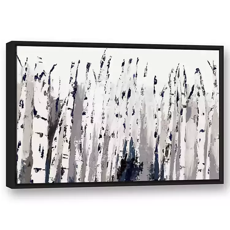 Birch Trees Floating Framed Wall Art>Kirklands Home Sale