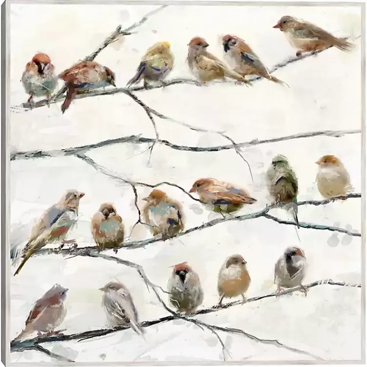 Birds of a Feather Canvas Art Print>Kirklands Home Best